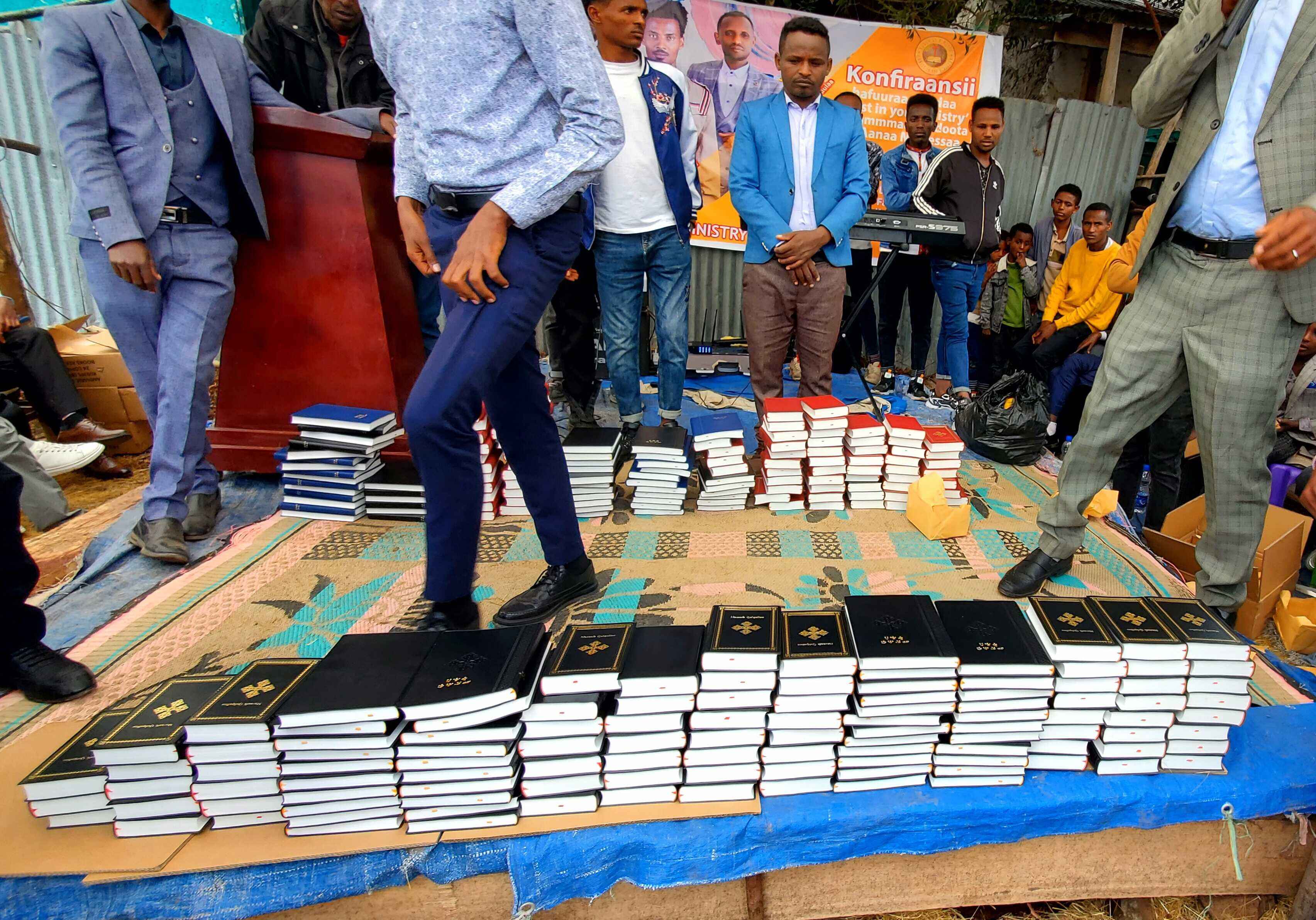 Bible Distribution 1